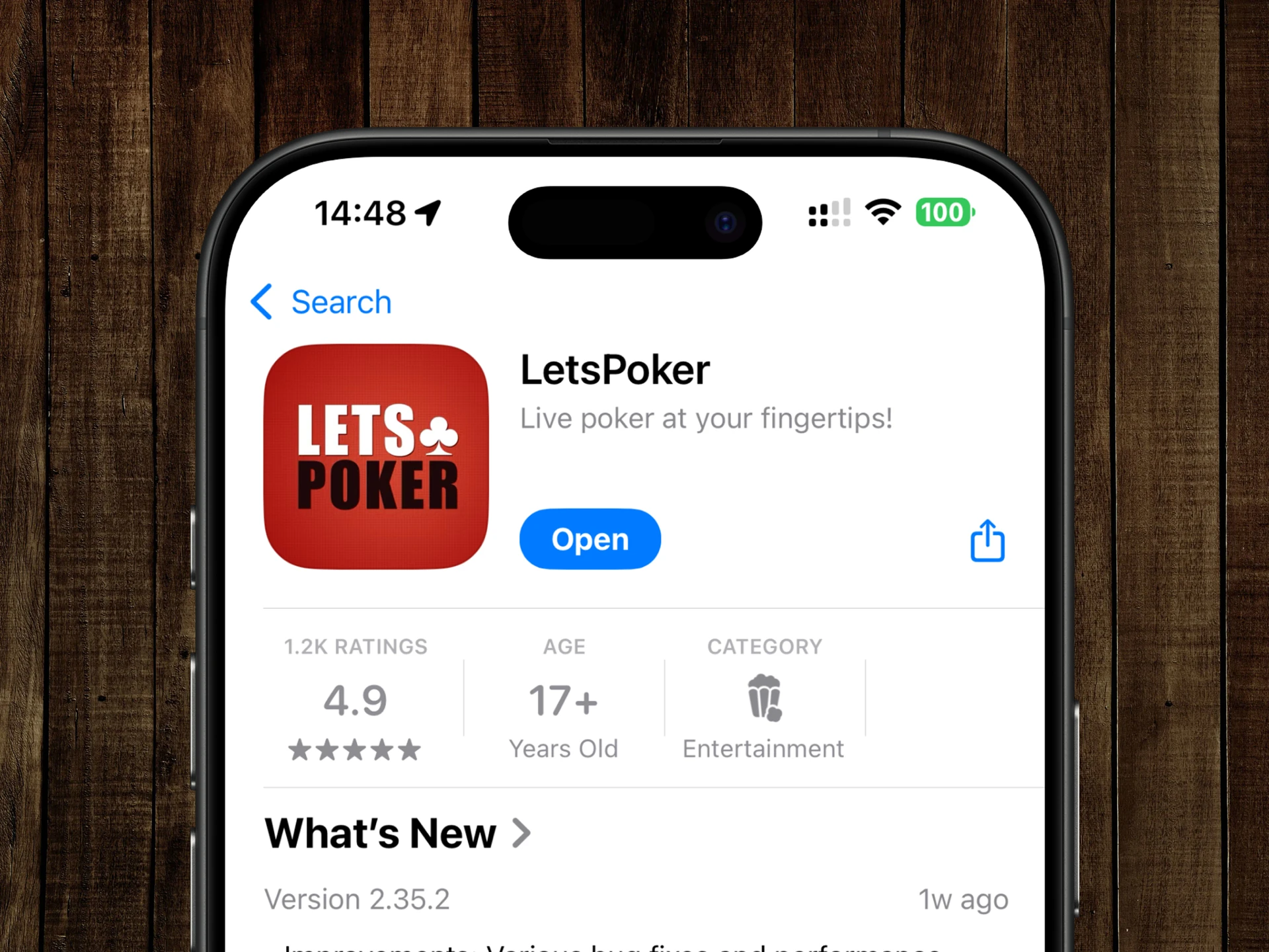 LetsPoker app on App Store